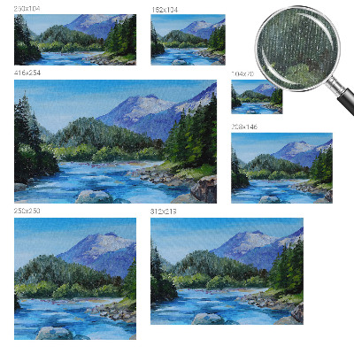 Stilingas fototapetas Bjerglandskabas