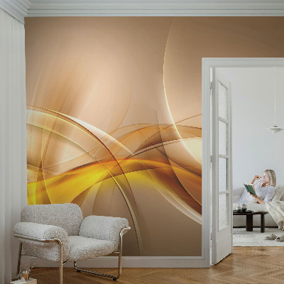 Modernus fototapetas su blankiomis linijomis