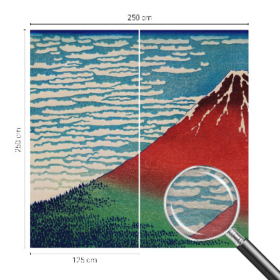 Flizelininis fototapetas Det Røde Bjerg