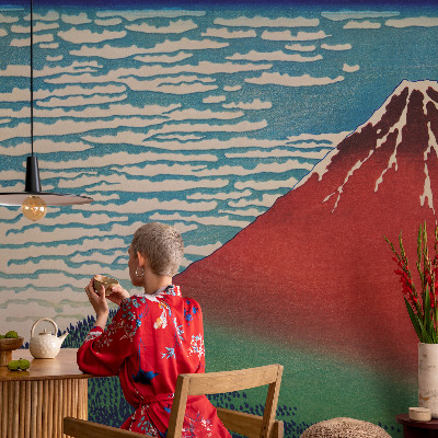 Flizelininis fototapetas Det Røde Bjerg