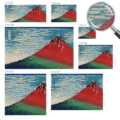 Flizelininis fototapetas Det Røde Bjerg