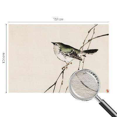 Plaunamas flizelininis fototapetas Harmonisk fugl