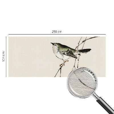 Plaunamas flizelininis fototapetas Harmonisk fugl