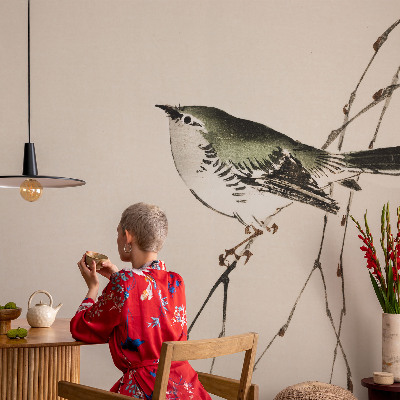 Plaunamas flizelininis fototapetas Harmonisk fugl