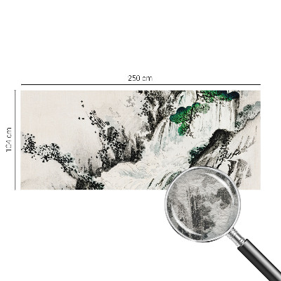 Fototapetas svetainei Naturens vandfald