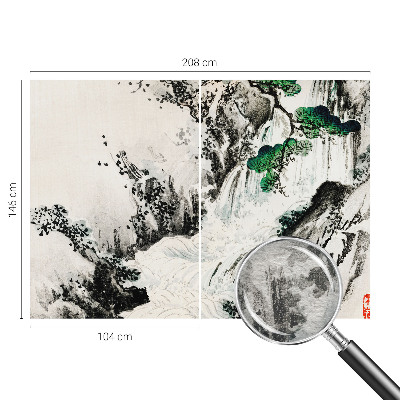 Fototapetas svetainei Naturens vandfald