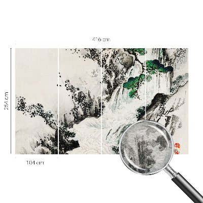 Fototapetas svetainei Naturens vandfald