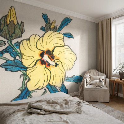 Fototapetas miegamajam su gėlėmis „Gul Bloomst“