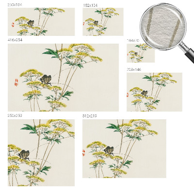 Modernus fototapetas Blomsteris natūralus