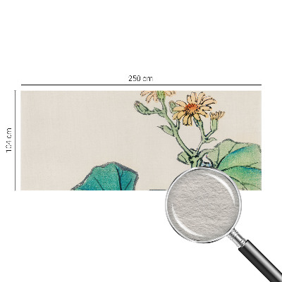 Dekoratyvinis fototapetas Blomst og blade