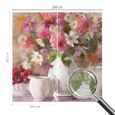 Fototapetas flizelino pagrindu su „Vilde Bloomster“ piešiniu