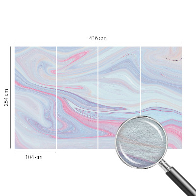 Fototapetas pagal užsakymą Pastelinės spalvos virvelis