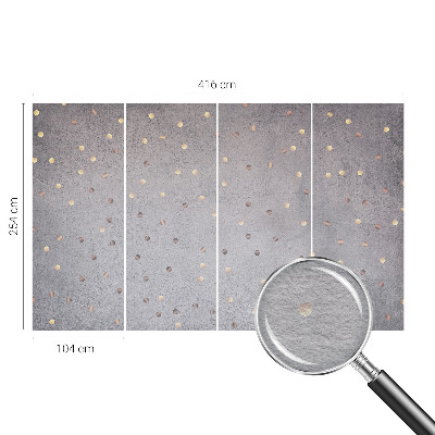 Sienų danga fototapetas Simetriškas prickeris