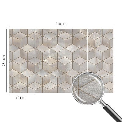 Fototapetas su geometrine mozaika