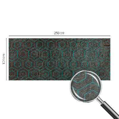 Plaunamas flizelininis fototapetas su geometriniu piešiniu