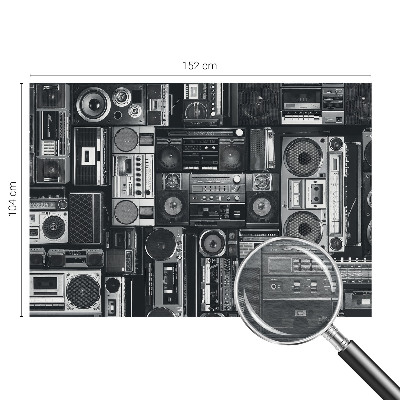 Fototapetas ant sienos Retro radijas