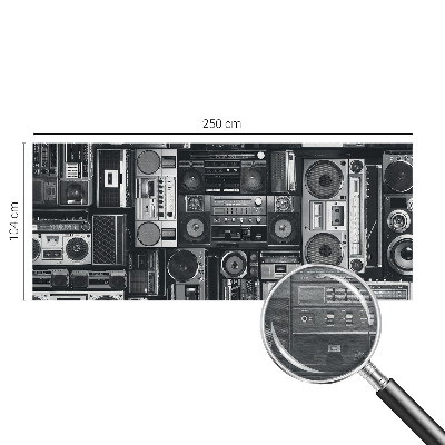 Fototapetas ant sienos Retro radijas