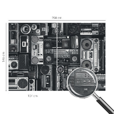 Fototapetas ant sienos Retro radijas