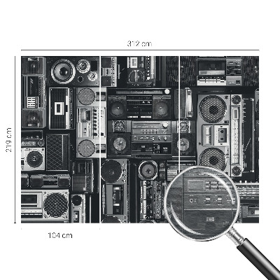 Fototapetas ant sienos Retro radijas