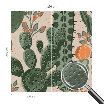 Fototapetas svetainei Grønne kaktusas