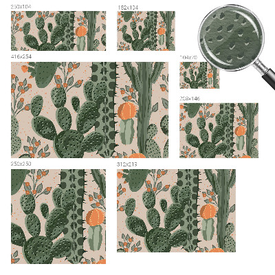 Fototapetas svetainei Grønne kaktusas