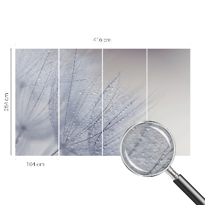 Fototapetas miegamajam Dugfrisk mælkebøtte