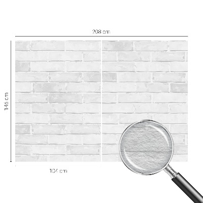Dekoratyvinis fototapetas su mūro plytų sienos motyvu