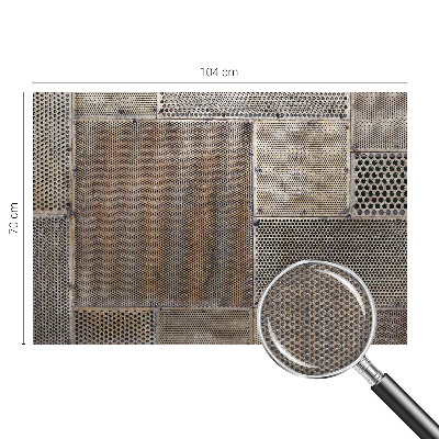 Plaunamas flizelininis fototapetas Metalinis stovas