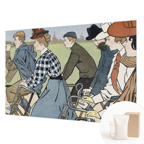 Fototapetas miegamajam Veteranas dviratininkas