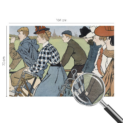 Fototapetas miegamajam Veteranas dviratininkas