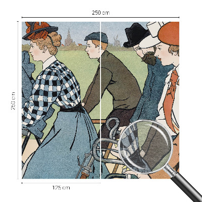 Fototapetas miegamajam Veteranas dviratininkas