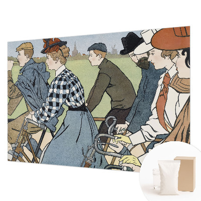 Fototapetas miegamajam Veteranas dviratininkas