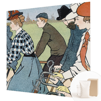 Fototapetas miegamajam Veteranas dviratininkas