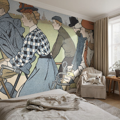 Fototapetas miegamajam Veteranas dviratininkas