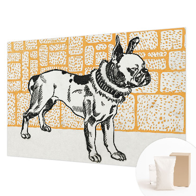 Modernus fototapetas Retro šuo