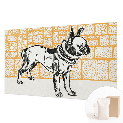 Modernus fototapetas Retro šuo