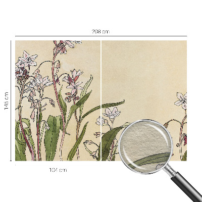 Dekoratyvinis fototapetas Blomsteragtig elegancija