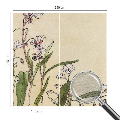 Dekoratyvinis fototapetas Blomsteragtig elegancija