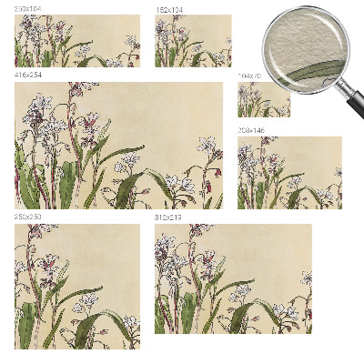 Dekoratyvinis fototapetas Blomsteragtig elegancija