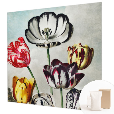 Fototapetas Farverige tulpmedis
