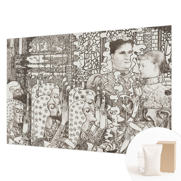 Tapetas Žiedų portretai