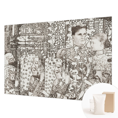 Tapetas Žiedų portretai