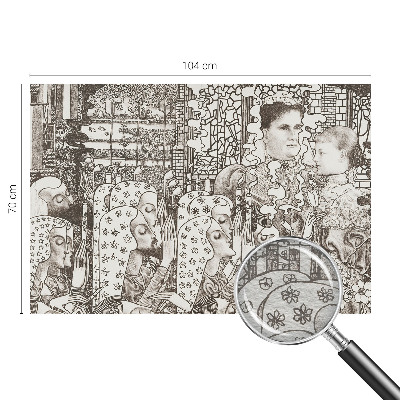 Tapetas Žiedų portretai