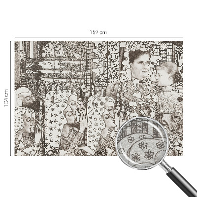 Tapetas Žiedų portretai