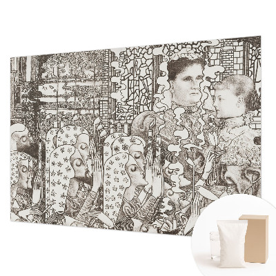 Tapetas Žiedų portretai