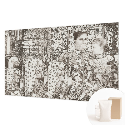 Tapetas Žiedų portretai