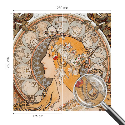 Fototapetas flizelino pagrindu Šviesiaplaukės elegancija