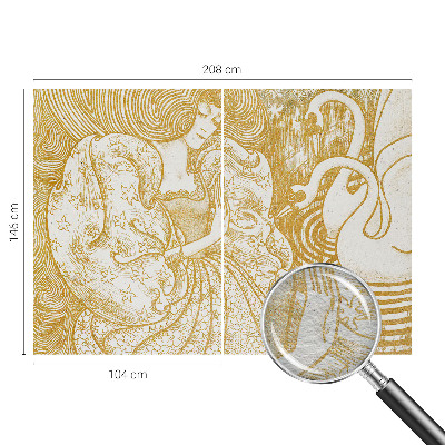 Plaunamas flizelininis fototapetas Moteriška elegancija