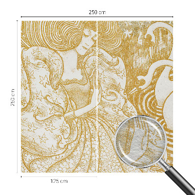 Plaunamas flizelininis fototapetas Moteriška elegancija