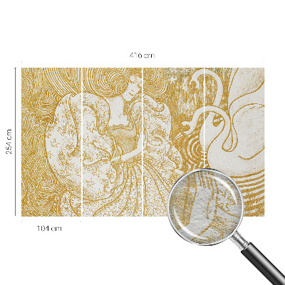 Plaunamas flizelininis fototapetas Moteriška elegancija